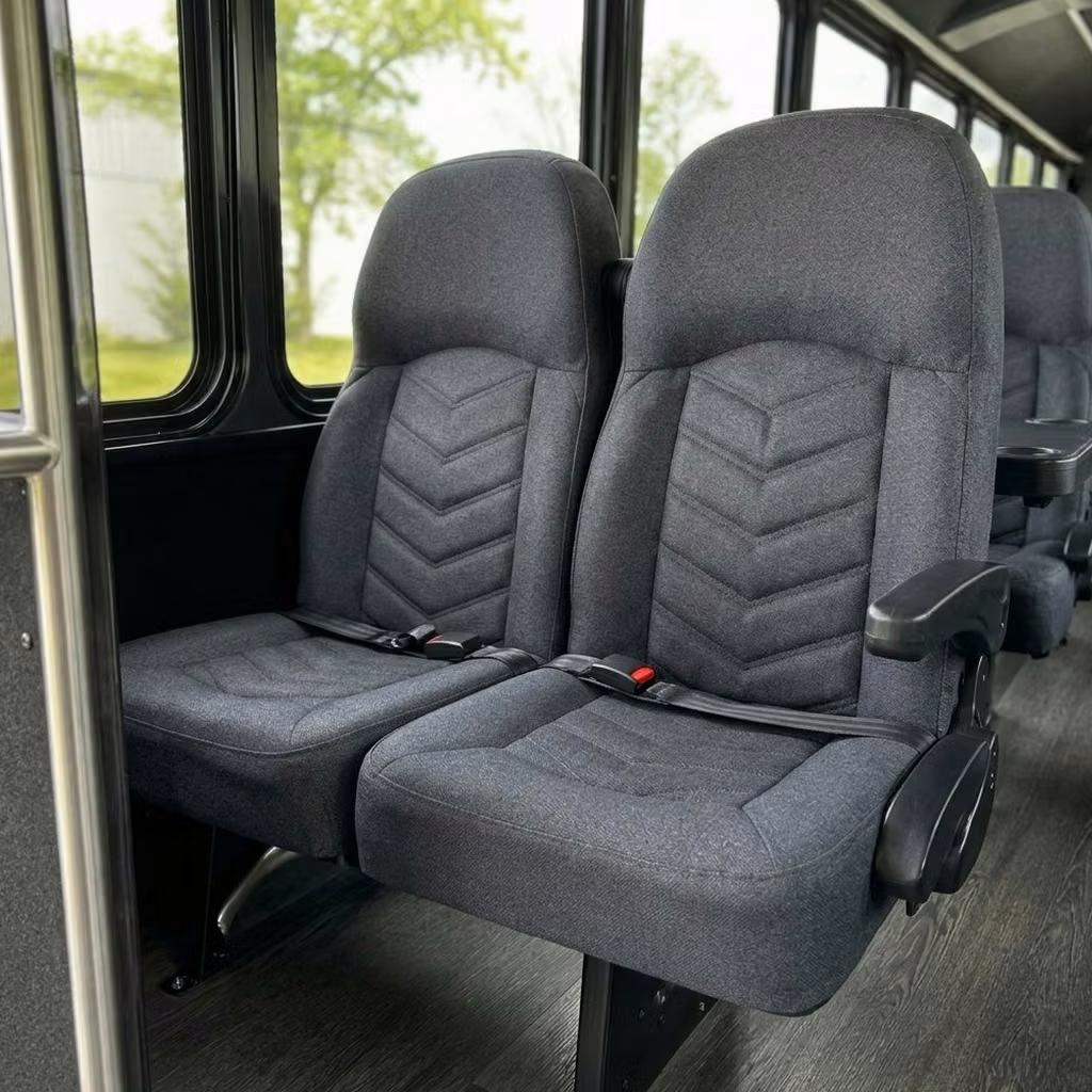 winter springs 25 passenger minibus high back seats