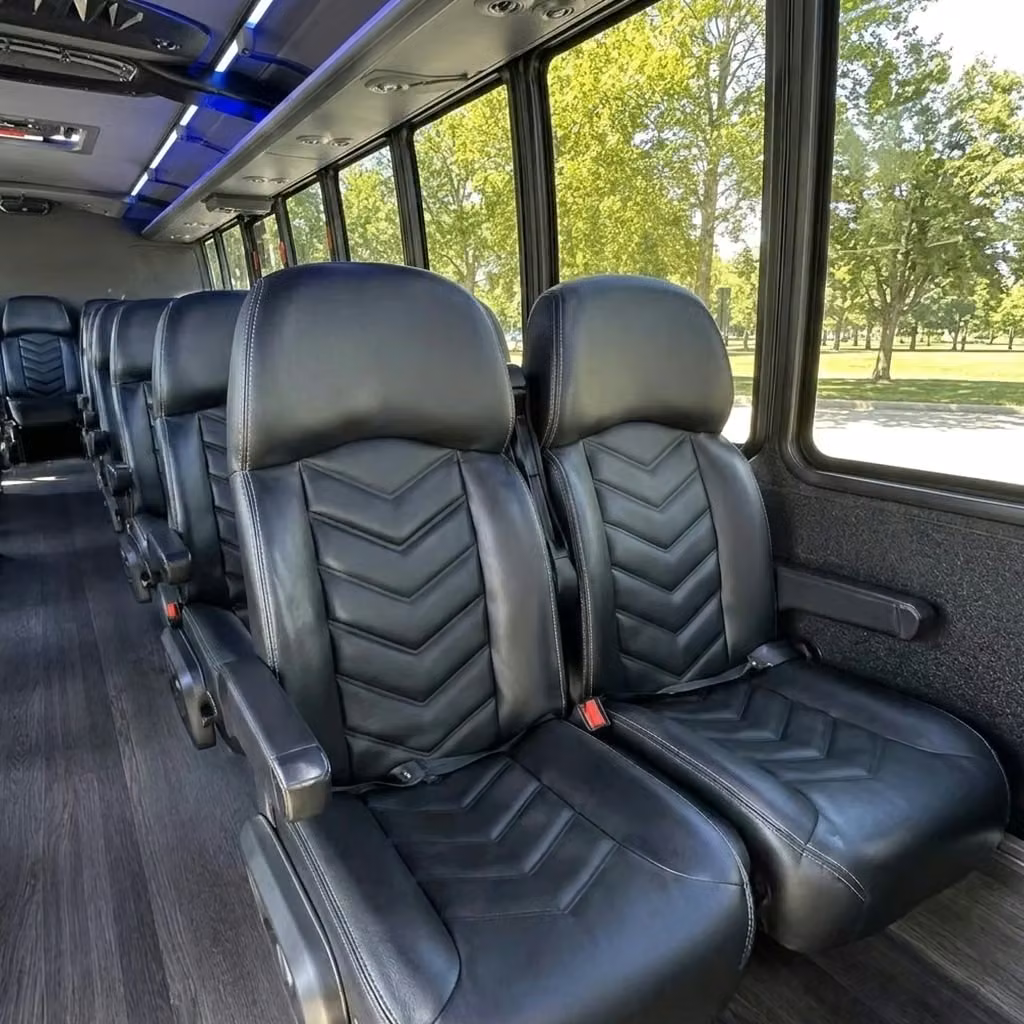 winter springs 28 passenger minibus seating