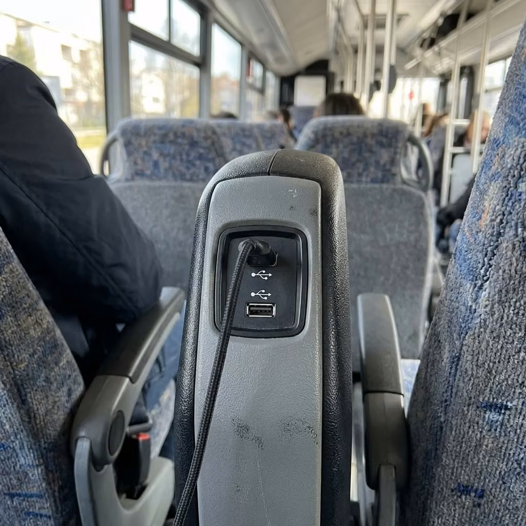 winter springs 28 passenger minibus usb charging