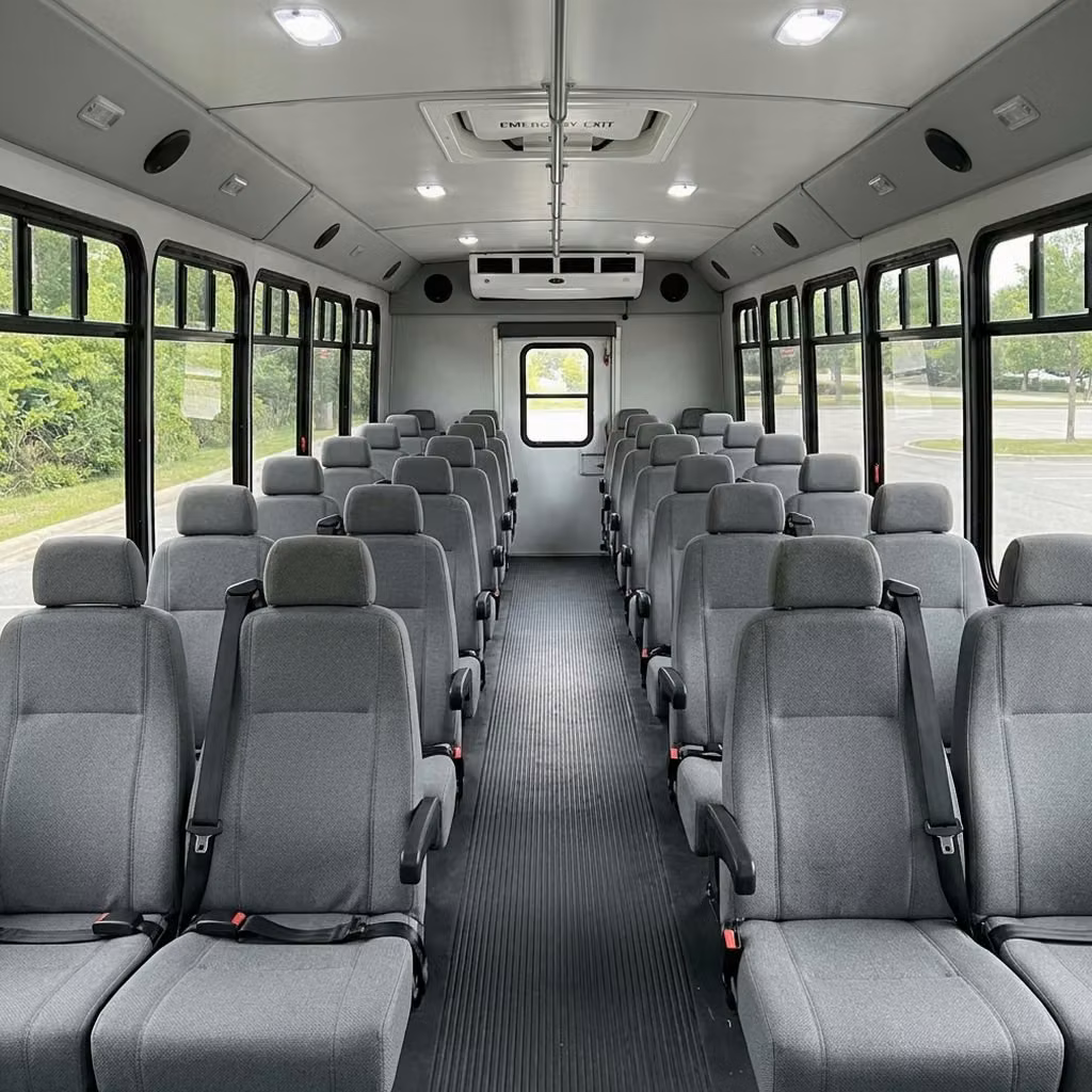 winter springs 30 passenger minibus seating