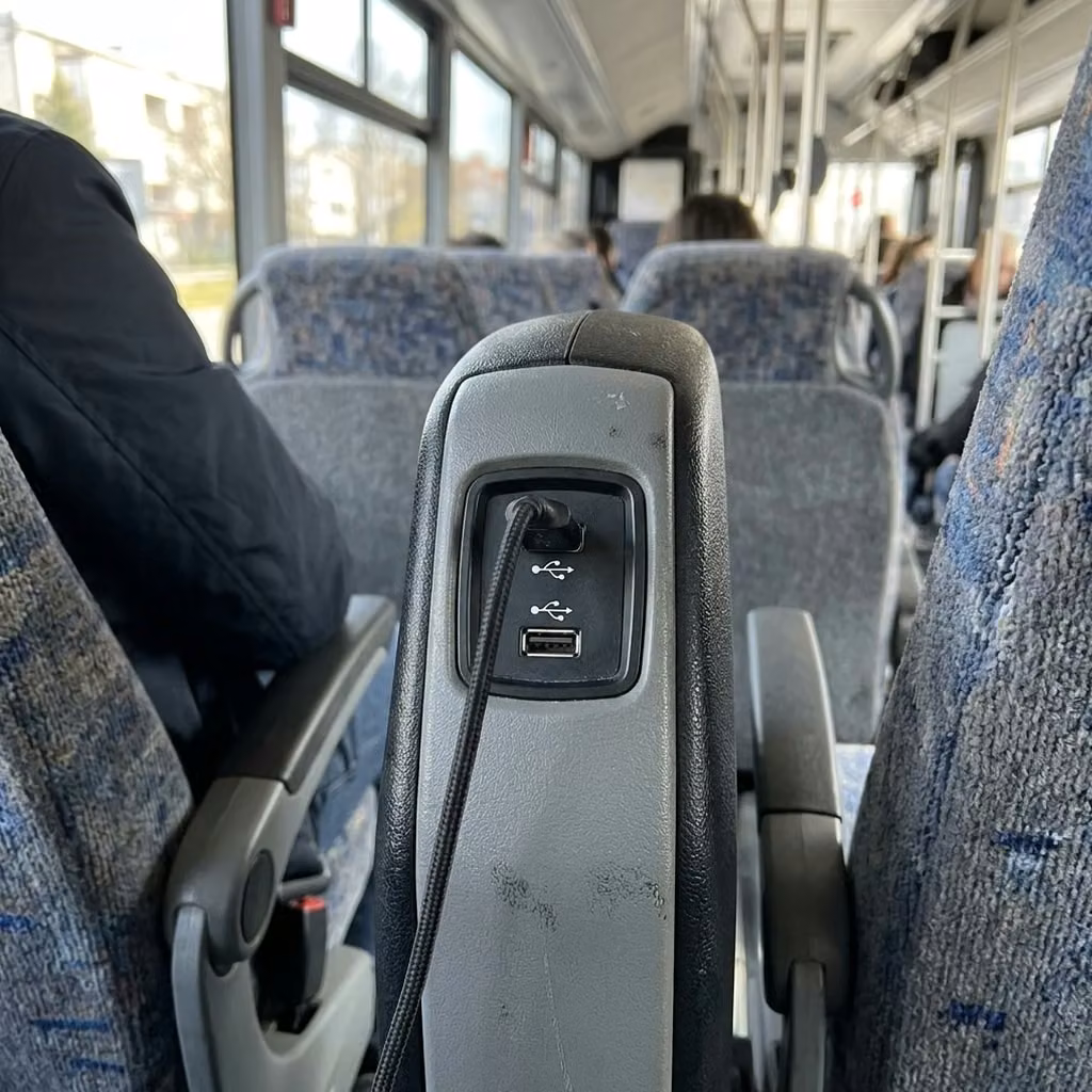 winter springs 30 passenger minibus usb charging