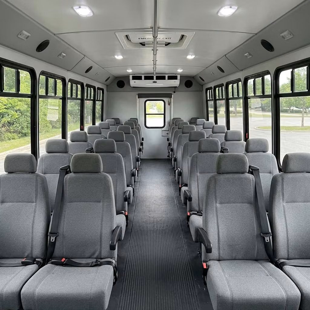 winter springs 35 passenger minibus seating