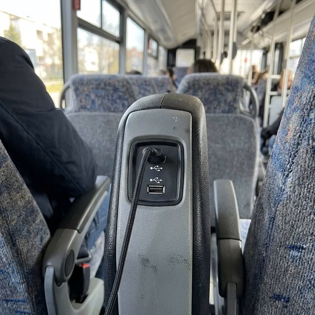 winter springs 35 passenger minibus usb charging