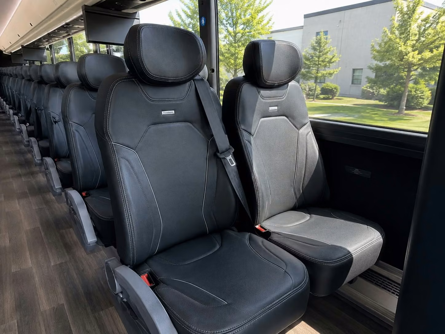 winter springs charter bus interior 1