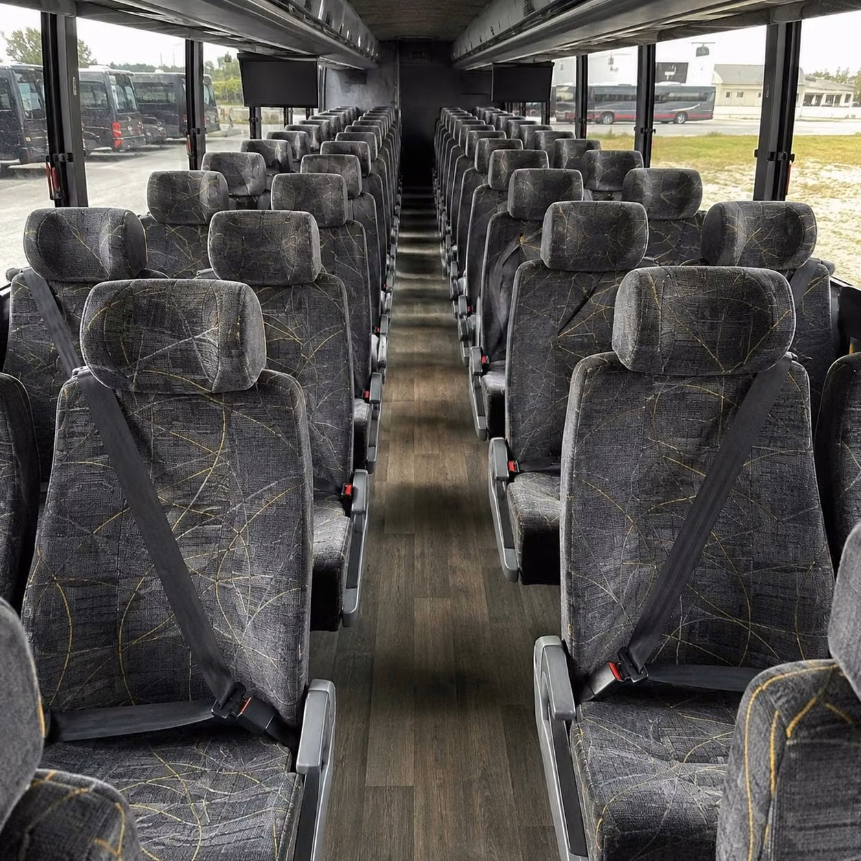 winter springs charter bus interior 2