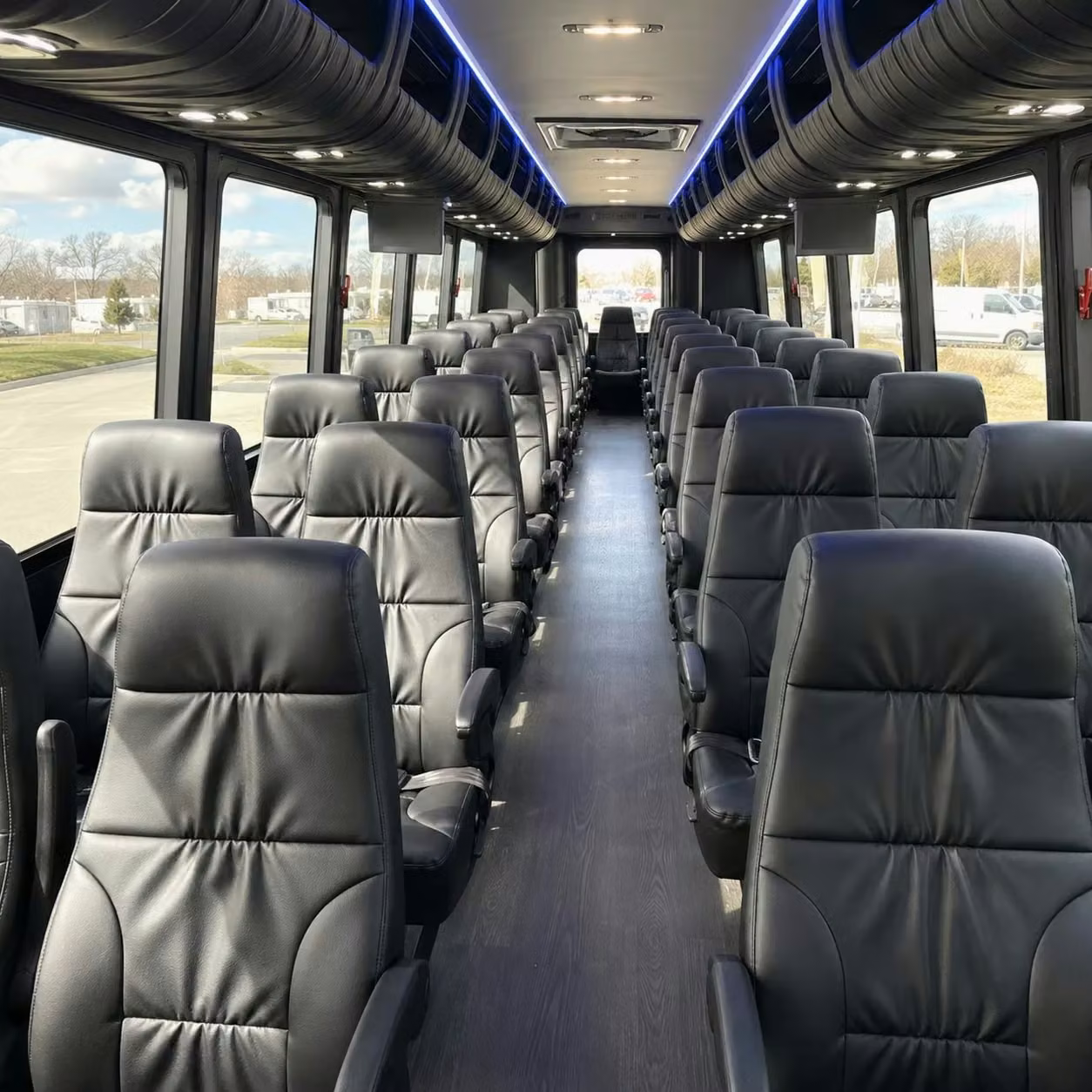 winter springs minibus interior 1