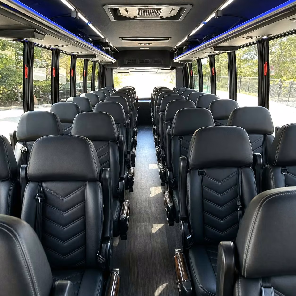 winter springs minibus interior 3