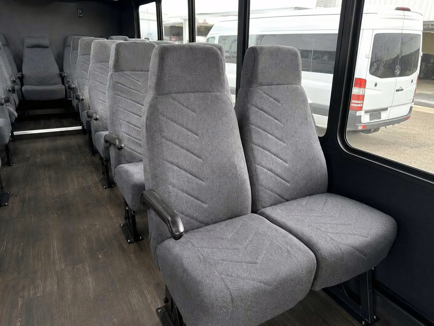 18 passenger minibus inside