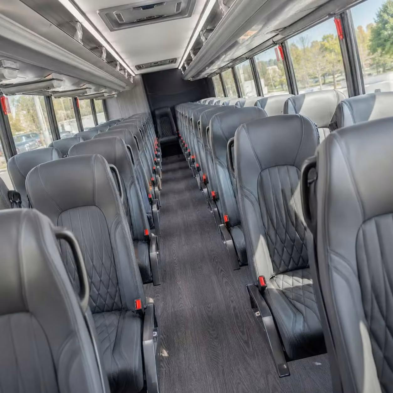 30 passenger minibus inside