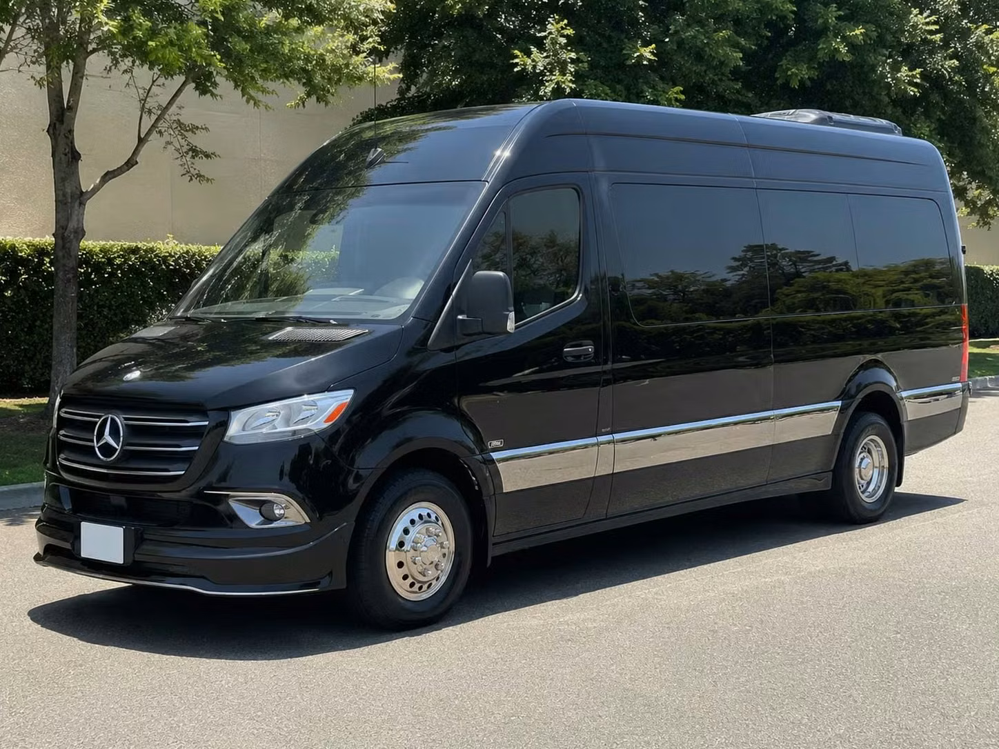 sprinter van with driver